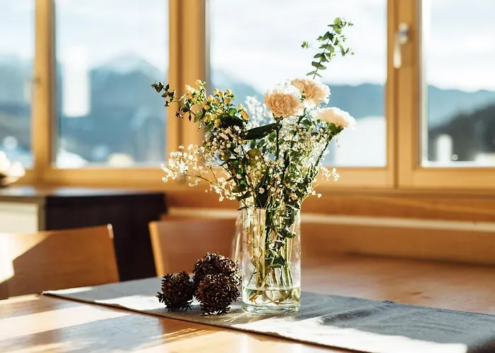 Διαμέρισμα Schneeweiss Lifestyle - - Living Serfaus