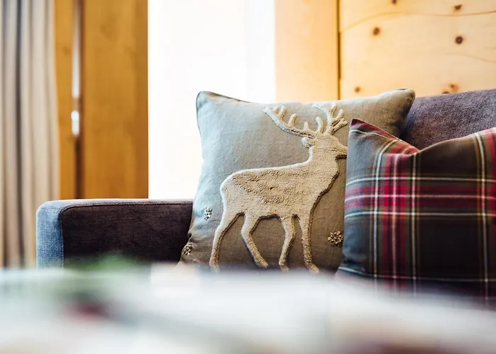 Διαμέρισμα Schneeweiss Lifestyle - - Living Serfaus